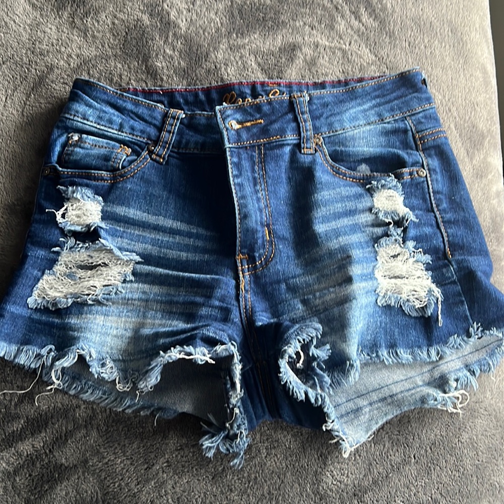 Roma studios jean shorts